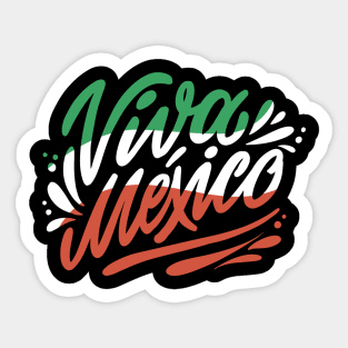 Viva Mexico, Cinco De Mayo Mexican Fiesta Sticker